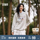 森馬迪士尼米奇IP衛(wèi)衣女中長款可愛印花25春棉質(zhì)上衣109125116004