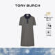 Tory Burch 湯麗柏琦 T恤式翻領(lǐng)印花POLO連衣裙 TB 156841 Tory 海軍藍(lán) 400 XS 推薦80-90斤