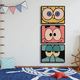 結盟者海綿寶寶兒童房裝飾畫(huà)卡通動(dòng)漫臥室床頭掛畫(huà)派大星章魚(yú)哥簡(jiǎn)約壁畫(huà) A海綿寶寶 20*30cm+10mm厚防水紋理膜