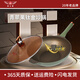 廚之翼（CHUZHIYI） 鈦金炒鍋不粘鍋青蘋果不粘鍋炒電鍋家用通用平底 青蘋果鈦金炒鍋套裝 32cm
