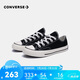 匡威Converse匡威童鞋低幫兒童帆布鞋 黑色 32碼 