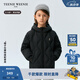 Teenie Weenie Kids【小吐司輕羽絨】小熊童裝24冬中性三防羽絨服 黑松露小吐司（黑色） 130