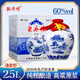 契丹情2020年生產(chǎn)老酒白酒青花瓷壇子60度2500ml清香型純糧食原漿 60度 2500mL 1瓶
