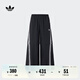adidas經(jīng)典舒適可拆卸運(yùn)動(dòng)褲男女春季阿迪達(dá)斯官方三葉草   黑色   M