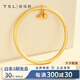 謝瑞麟黃金手鐲足金蓮蓬兩世歡手鐲手飾送女友老婆七夕節(jié)生日禮物計價 足金蓮蓬兩世歡手鐲54圈口約5.2克