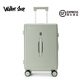 Walker Shop【品牌限定】行李箱新款多巴胺拉桿箱多功能可登機箱出差旅行箱 薄荷綠 20英寸 【登機箱】