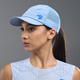 NEDAO內道全頂軟沿帽馬拉松跑步越野跑男女款網(wǎng)眼快干導汗運動(dòng)帽 冰川藍 均碼（頭圍54～60cm）