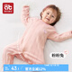 愛(ài)貝迪拉嬰兒連體衣開(kāi)春秋夏裝新款滿(mǎn)月新生幼兒睡衣男女孩純棉寶寶連體衣