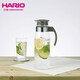 HARIO日本進(jìn)口冷水壺大容量耐熱玻璃杯涼水茶壺果汁杯1400ML