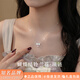 周百?！?000+門店】S999足銀鈴蘭花項(xiàng)鏈女生國風(fēng)鎖骨鏈吊墜紀(jì)念日禮物 蝴蝶結(jié)鈴蘭花項(xiàng)鏈【免費(fèi)代寫賀卡生日禮物送女友閨蜜】