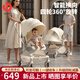 優(yōu)樂博（ULOP）溜娃神器嬰兒推車可坐可躺0-3歲可折疊輕便減震雙向高景觀溜娃車 嬰兒車【推桿換向+座艙加長(zhǎng)加寬】 嬰幼兒寶寶兒童推車可一鍵折疊