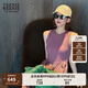 Teenie Weenie【趙露思同款】小熊女裝連衣裙2025夏款戶外運動時尚拼接傘狀裙 酒紅色 L