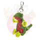 sigikid青蛙小羊小熊包包掛飾毛絨玩具鑰匙扣玩偶小掛件禮物 蜥蜴掛件-綠色【12cm】