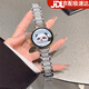 優(yōu)倫詩(shī)適用華為手表GT5/5pro/watch5表帶41mm女款watch gt4施華洛蝴蝶滿(mǎn)鉆金屬gt3/2腕帶四葉草18mm表帶 【施華洛】三珠-銀色 GT5/pro/4/watch5【41/42