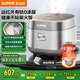 蘇泊爾（SUPOR）遠(yuǎn)紅外有鈦0涂層電飯煲不銹鋼球釜4升容量家用煮飯鍋1-8人不粘無涂層IH多功能電飯鍋40HC782