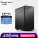 分形工藝（Fractal Design）Define 7 Compac FDt機(jī)箱中塔短身版ATX主板靜音黑色側(cè)透顯卡341水冷360自帶通風(fēng)頂板臺(tái)式主機(jī)電腦 Define 7 C 黑色金屬版(非側(cè)透