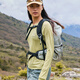 BEIN SPACE秋季新品17.5微米美麗諾羊毛155gsm戶(hù)外長(cháng)袖T恤女Y046 龍蒿綠 M