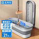 五月花可折疊拖把桶17L水桶帶輪子拖地神器配件大容量更百搭