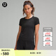 lululemon丨Swiftly Tech 女士運動(dòng)短袖 T 恤 2.0 *Race LW3DZBS 黑/黑 S /6