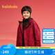 巴拉巴拉童裝兒童外套男童棉服2025年春上衣防水兩件套拜年服209125105101