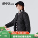 雪中飛【校服神器】雪中飛兒童羽絨服內(nèi)膽秋冬新款男女童輕薄內(nèi)搭 黑色 170