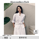 ABERCROMBIE & FITCH女裝25春夏經(jīng)典小麋鹿亞麻混紡歐若風(fēng)通勤長(zhǎng)袖襯衫KI140-5081 白色 L (165/104A)