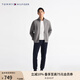TOMMY HILFIGER【柔順雙面布】男裝純色休閑抽繩束腳運(yùn)動(dòng)針織衛(wèi)褲32361 藏青色DW5 M