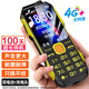 紐曼（Newman）N99三防老人手機4G全網(wǎng)通雙卡雙待大電池超長(cháng)待機大字大聲大按鍵老年人手機 備用功能機黑色