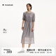 播法式雪紡連衣裙女25夏季新款獨(dú)特絕美小裙子DDS2LD5027 G50珠灰 M
