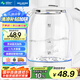 美菱（MeiLing）電水壺1.7L高硼硅玻璃燒水壺?zé)崴畨丶矣秒姛崴畨豈H-WB02