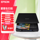 愛普生（EPSON）A4平板掃描儀V39II 高清彩色照片文檔掃描 USB供電 4800dpi