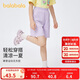 巴拉巴拉童裝女童2024褲子夏款兒童短褲中大童五分運動褲208224110002