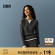 森馬（Semir）森馬毛衣女短款假兩件含羊毛針織衫24冬新款保暖內(nèi)搭109724107015