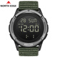 NORTH EDGE軍事風(fēng)當兵訓練運動(dòng)電子手表男士鬧鐘50米防水秒表倒計時(shí)輕便學(xué)生 TERRAX【綠色】