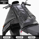 映季電動(dòng)車(chē)擋風(fēng)被秋冬季分體式加絨加厚摩托車(chē)人車(chē)分離遮風(fēng)防寒保暖罩 加大經(jīng)典款黑色無(wú)把套【可收納】 各車(chē)型通用