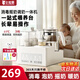 小壯熊恒溫壺消毒二合一奶瓶消毒烘干一體機(jī)嬰兒沖奶恒溫水壺暖奶溫奶器 小巧喂養(yǎng)臺(tái)|搖奶暖奶消毒三合一 多功能寶寶熱奶器沖奶粉調(diào)奶器