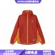 耐克（NIKE）拼色字母印花拉鏈夾克棉服男款朱紅色 朱紅色 XL