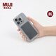 無(wú)印良品（MUJI） 共聚酯 內(nèi)嵌式卡槽手機(jī)殼 iphone16 pro/pro max 蘋(píng)果保護(hù)套 新品 可放小卡照片 iPhone16 pro