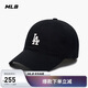 MLB帽子男女軟頂棒球帽虞書欣明星同款運(yùn)動(dòng)鴨舌帽3ACP7701N-07BKS-F