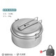 CKZSU日本進口品質(zhì)純鈦大容量圓形飯盒帶蓋便當盒保鮮餐盒分層午餐盒學(xué) 純鈦圓飯盒【無菜格】送收納包