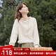 百圖betu女裝春季新款衛(wèi)衣復(fù)古減齡流蘇連帽寬松長(zhǎng)袖衛(wèi)衣2401T20 杏色 S