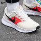 耐克（NIKE）男鞋跑步鞋 2026春季新款網(wǎng)面透氣飛線(xiàn)輕便通勤緩震耐磨運動(dòng)鞋 【飛線(xiàn)3】-白色/紅色 緩震中底 41 (260mm)