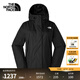 北面（The North Face）三合一沖鋒衣女戶外運(yùn)動抓絨內(nèi)膽防水保暖外套24秋冬上新|7QW6 4H0/黑色 M/160(建議拍大一碼）