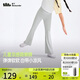 蕉下（beneunder）兒童防曬跳舞女童運(yùn)動褲涼感透氣喇叭褲CC987 淺炭灰 130 