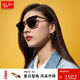 雷朋（RayBan）太陽(yáng)鏡派對達人系列男女款時(shí)尚高級方形復古戶(hù)外防曬墨鏡0RB3016F