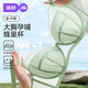 婧麒（JOYNCLEON）[蜂巢杯]夏季超薄款哺乳內(nèi)衣透氣大胸顯小大碼防下垂孕婦文胸 玉瓷膚 XL