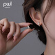 PWL999足銀小靈蛇耳釘女2025新款小眾設(shè)計(jì)感氣質(zhì)耳環(huán)本命年生肖耳飾 超閃小靈蛇耳釘【999足銀】