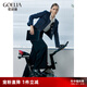 歌莉婭（GOELIA）小香風(fēng)短外套休閑外搭上衣1C8C6E010 99U深藍(lán) L