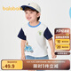 巴拉巴拉童裝寶寶短袖t恤兒童衣服男童上衣2025夏裝寬松208225117119