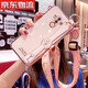 玖索華為mate9手機殼mate10腕帶保護mt10pro硅膠套m9por全包MHA一AL00防摔 Mate10 Pro【櫻花粉】*帶創(chuàng  )意腕帶支架+斜